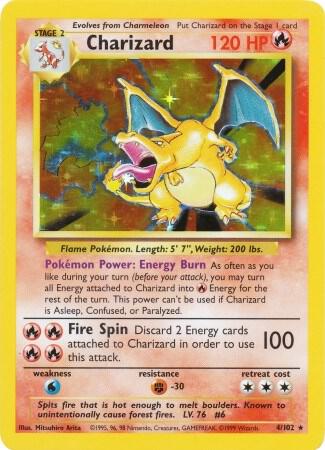 Base set Charzard Box 1:144 Pull Pack